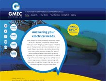Tablet Screenshot of gmecelectrical.co.uk
